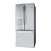 LG 30" French Door Refrigerator with Smart Cooling System, 22 cu. Ft., LFD22716ST
