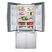 LG 30" French Door Refrigerator with Smart Cooling System, 22 cu. Ft., LFD22716ST