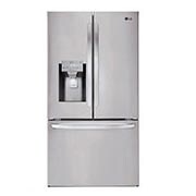 Front view of 36&#39;&#39; Smudge Resistant Refrigerator with ThinQ® Technology and Dual Ice Makers LFXS26973S