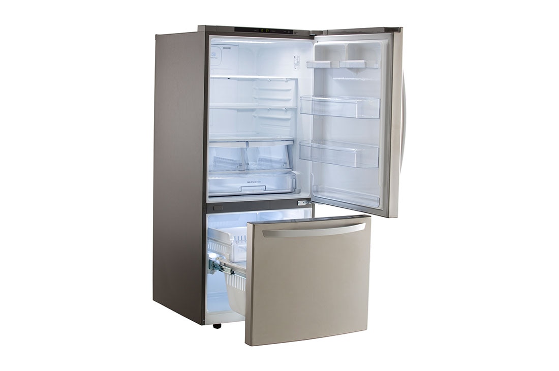 LG 30" 22 cu.ft. Standard-Depth Bottom Freezer Refrigerator, LRDNS2200S