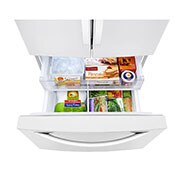 LG 33'' French Door Refrigerator with Smart Cooling™ Plus, LRFCS2503W