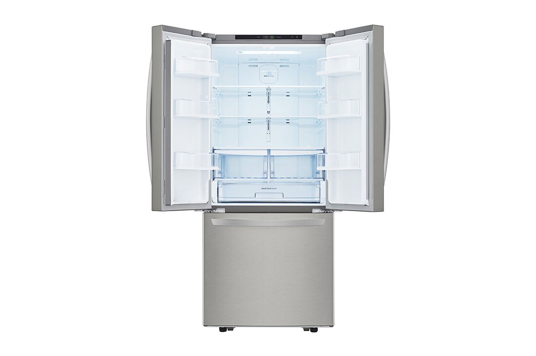 LG 30" 22 cu.ft. Standard-Depth French 3-Door Refrigerator , LRFNS2200S