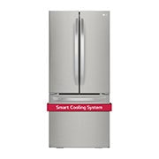 LG 21.8 cu.ft. 3-Door French Door Refrigerator, LRFNS2200S