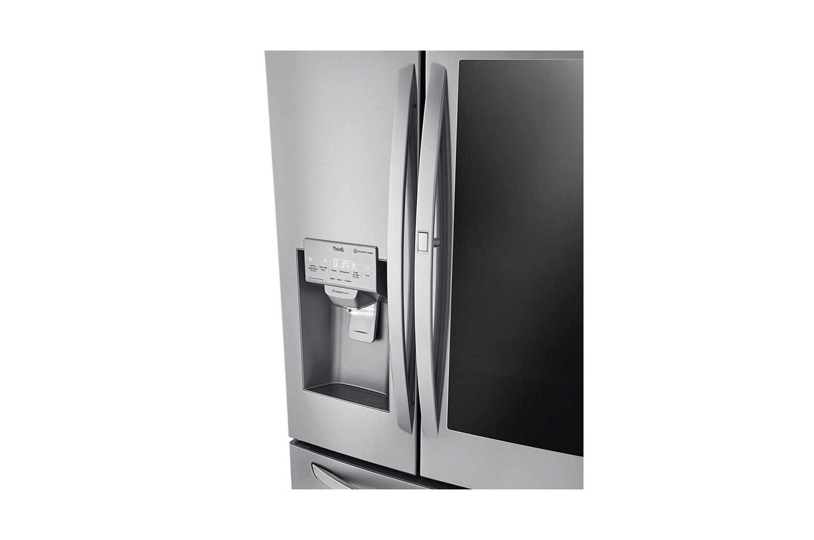 LG Réfrigérateur intelligent InstaView<sup>MD</sup> de 24 pi³ avec machine à glaçons Craft Ice<sup>MC</sup>, LRFVS2503S