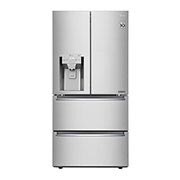 Front view of 33&#34; Counter Depth 4-Door Refrigerator, 18.3 capacity LRMXC1803S