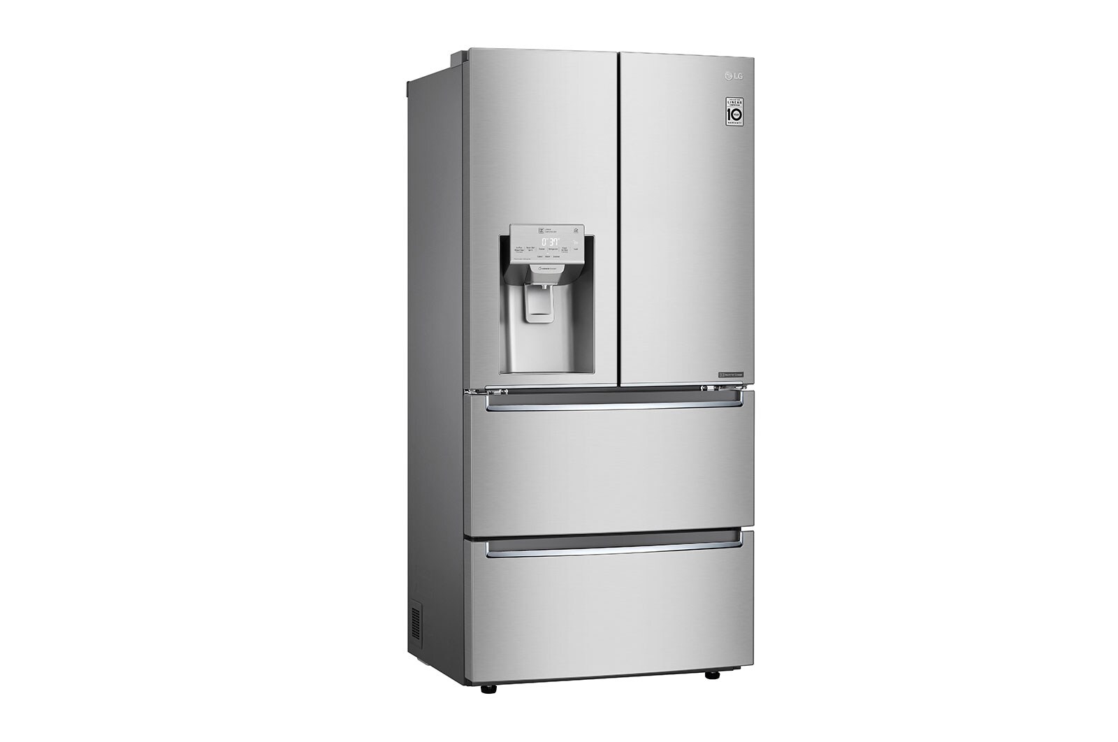 LG 33" Counter Depth 4-Door Refrigerator, 18.3 capacity, LRMXC1803S