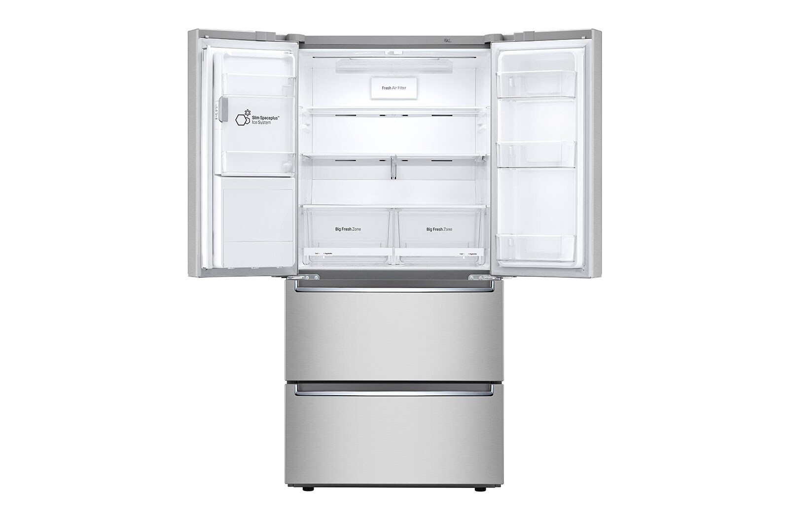 LG 33" Counter Depth 4-Door Refrigerator, 18.3 capacity, LRMXC1803S