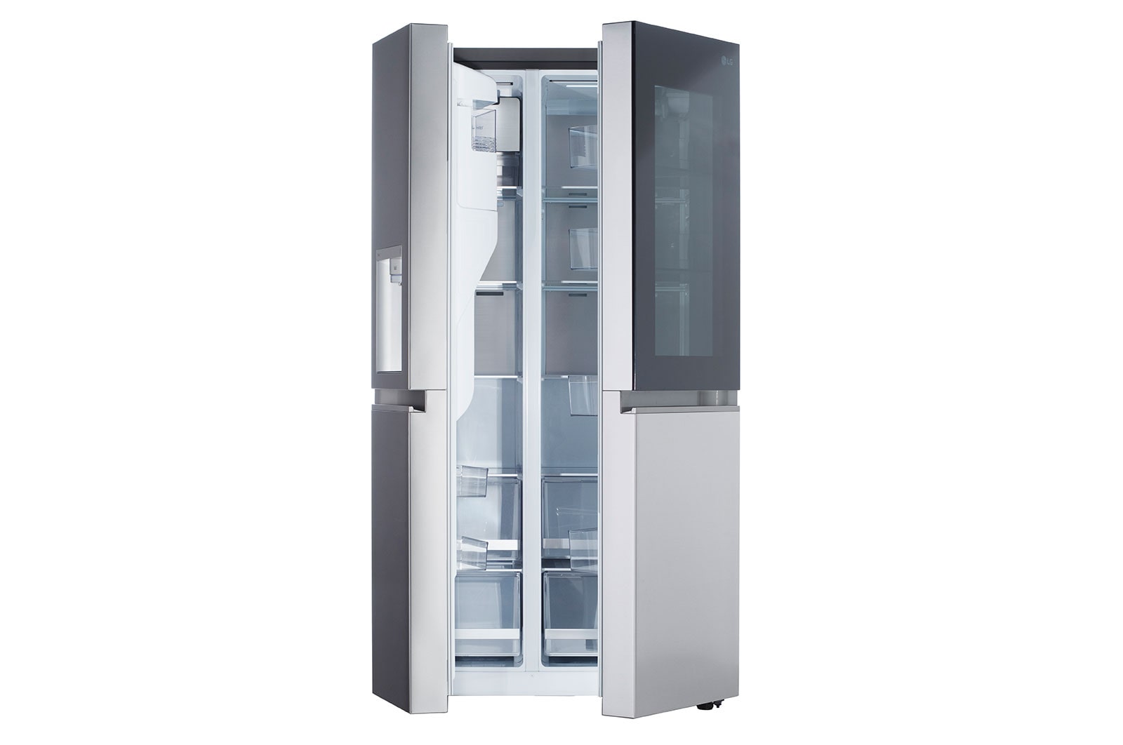 LG 27 cu.ft. Side by Side InstaView™ Refrigerator , LRSOS2706S