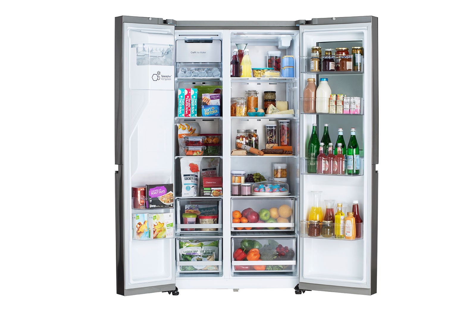LG 27 cu.ft. Side by Side InstaView™ Refrigerator , LRSOS2706S