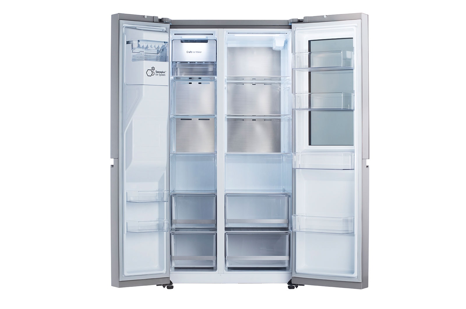 LG 27 cu.ft. Side by Side InstaView™ Refrigerator , LRSOS2706S
