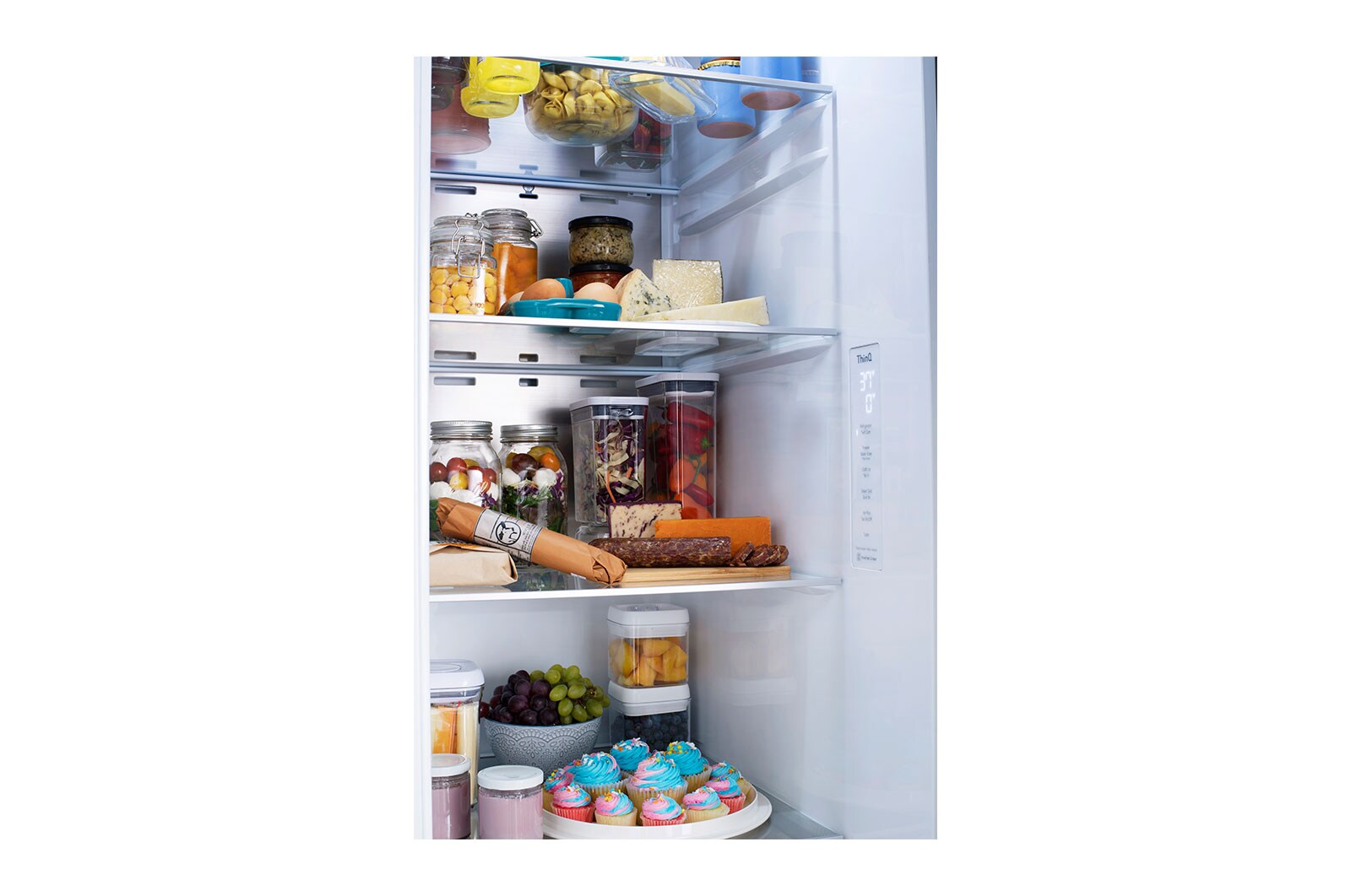 LG 27 cu.ft. Side by Side InstaView™ Refrigerator , LRSOS2706S