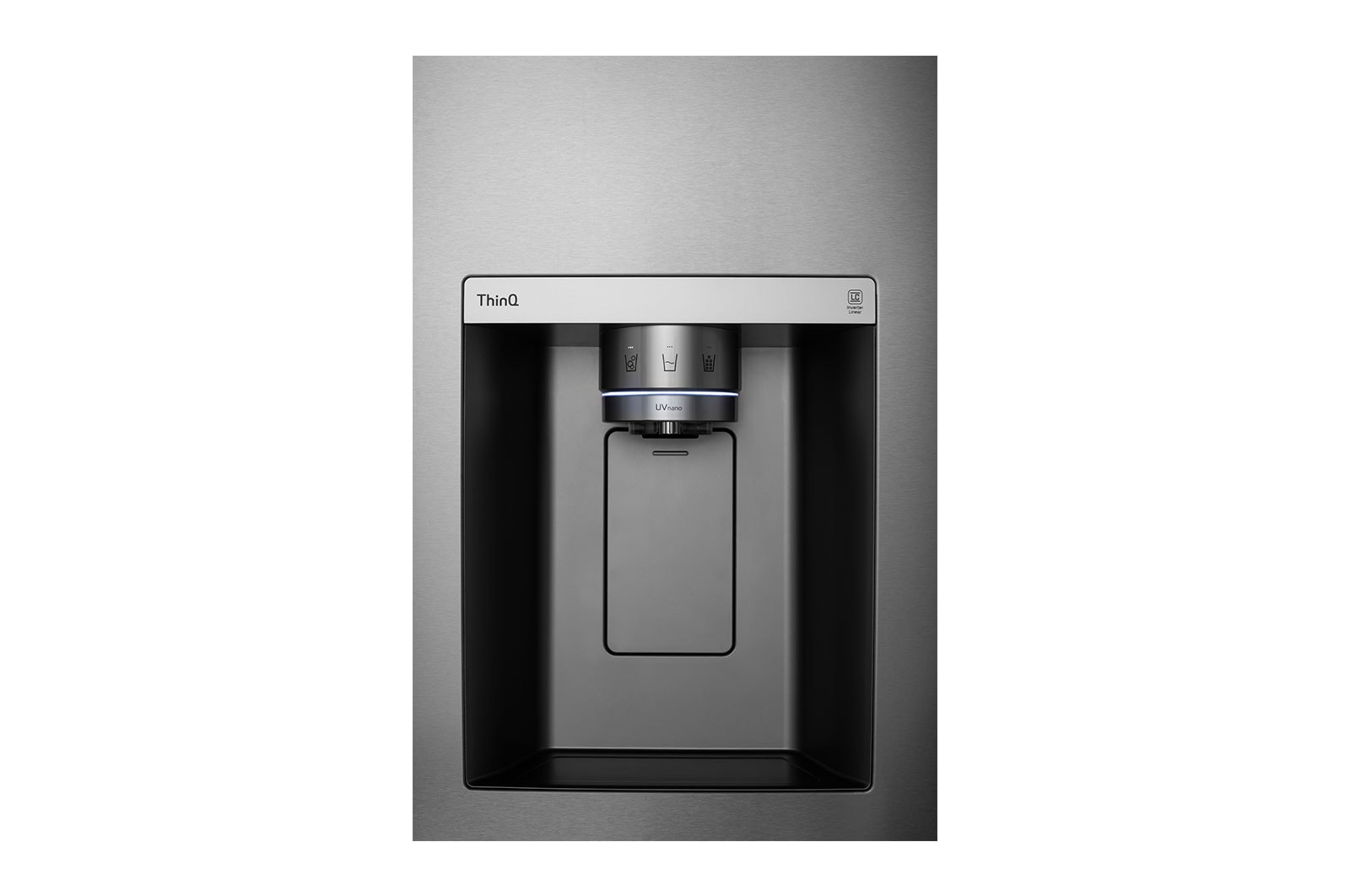 LG 27 cu.ft. Side by Side InstaView™ Refrigerator , LRSOS2706S