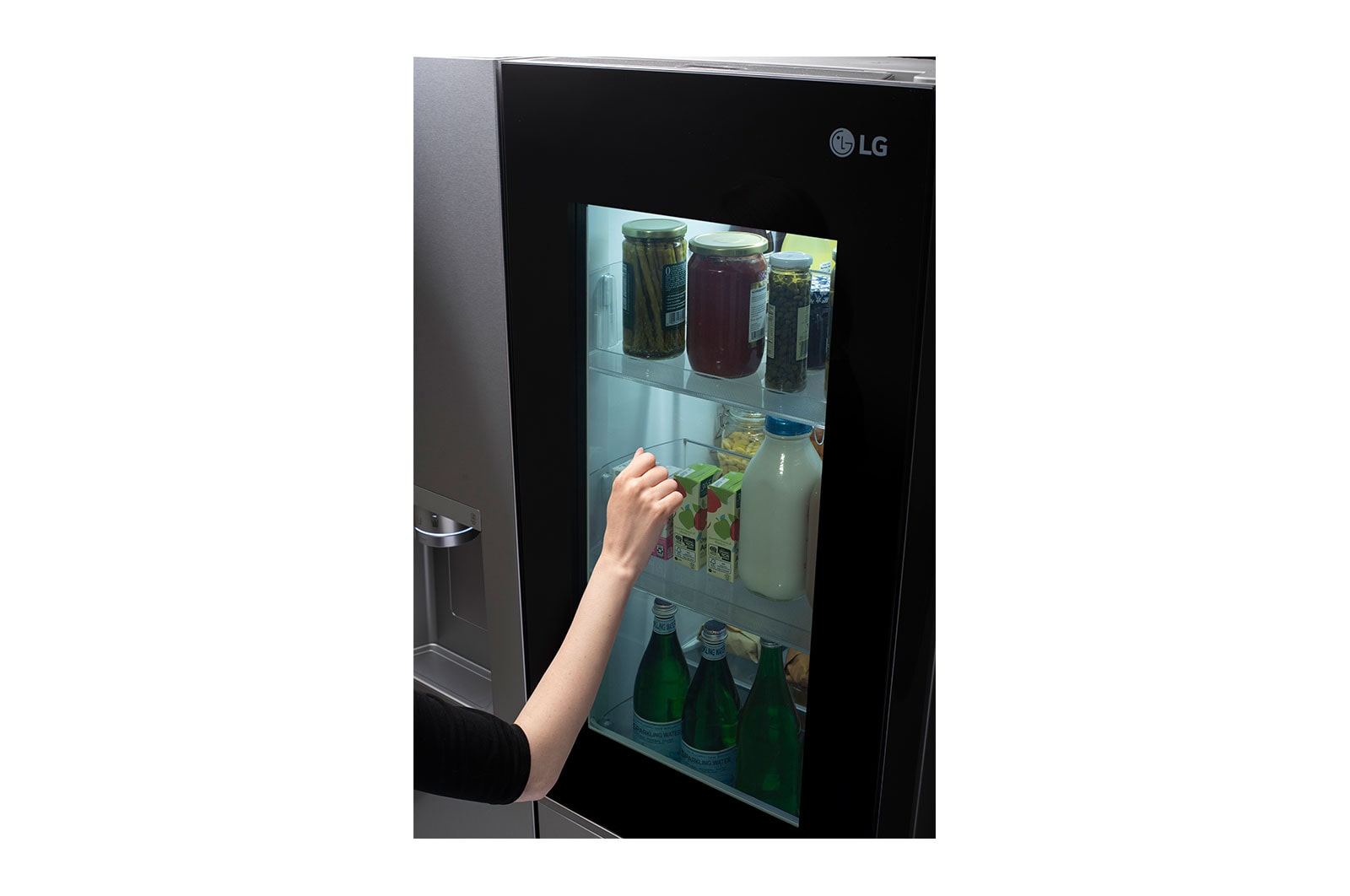 LG 27 cu.ft. Side by Side InstaView™ Refrigerator , LRSOS2706S
