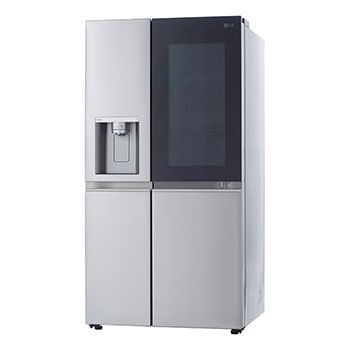 LG 36" 27 cu.ft. InstaView® Standard-Depth Side by Side Refrigerator | Ice & Water Dispenser | Dual Ice Maker with Craft Ice®, LRSOS2706S