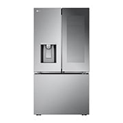 LG 26 cu. ft. Smart Mirror InstaView® Counter-Depth MAX™ French Door Refrigerator with Four Types of Craft Ice®, LRYKC2606S