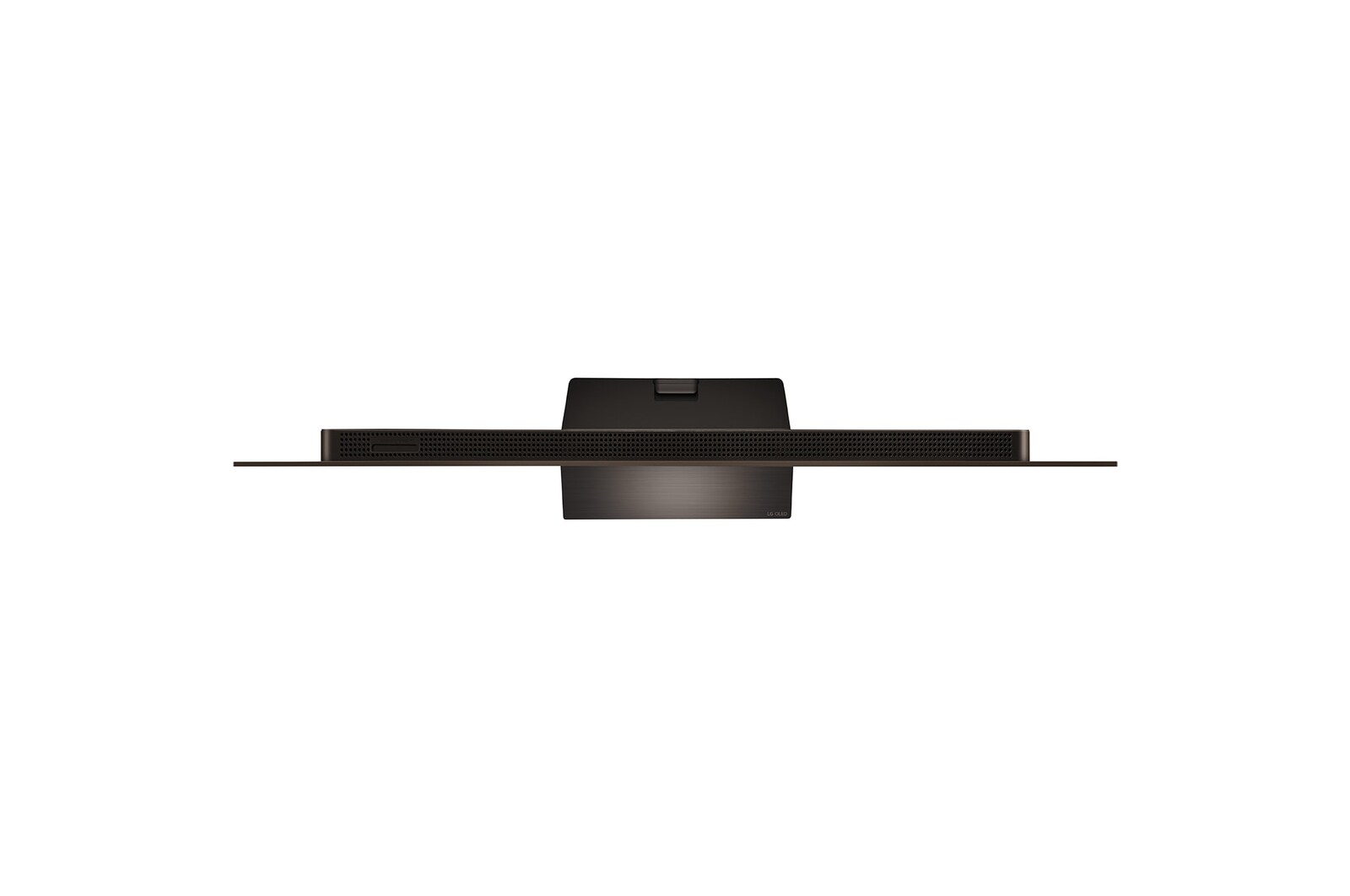 Aerial view of LG OLED evo TV, OLED C4