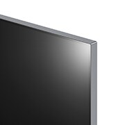 Close-up image of LG OLED evo TV, OLED G4 showing the ultra-slim top edge