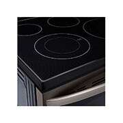 LG 6.3 cu.ft. Air Fry InstaView ThinQ® Electric Range, LREL6325D