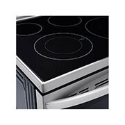 LG 6.3 cu.ft. Air Fry InstaView ThinQ® Electric Range, LREL6325F