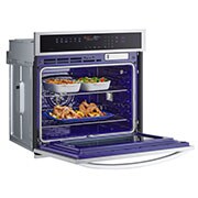 LG 4.7 cu. ft. Smart Wall Oven with InstaView®, True Convection, Air Fry, and Steam Sous Vide, WSEP4727F