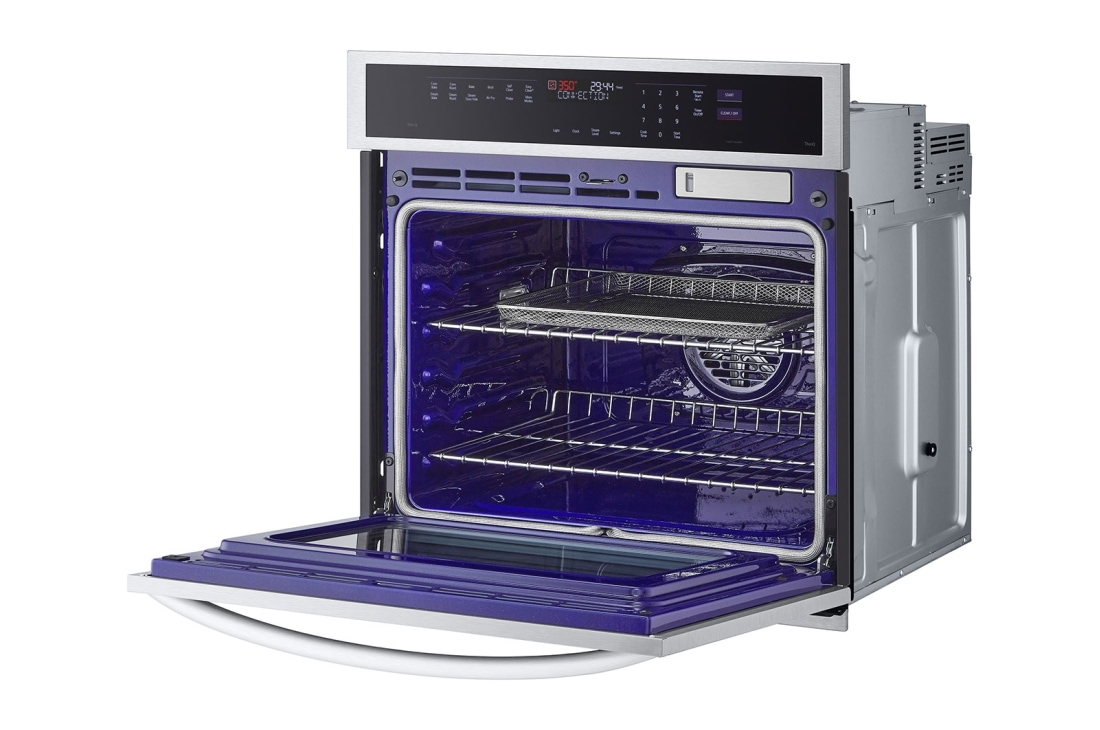 LG  4.7 cu ft. Single Wall Oven | True Convection, Steam Sous-Vide, Air Fry, InstaView®, SelfClean, EasyClean® & Smart, Stainless, WSEP4727F
