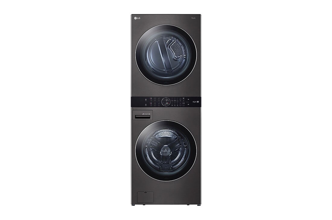 LG Single Unit Front Load LG WashTower<sup>®</sup> with Centre Control™ 5.2 cu. ft. Washer and 7.4 cu. ft. Electric Dryer, WKEX200HBA