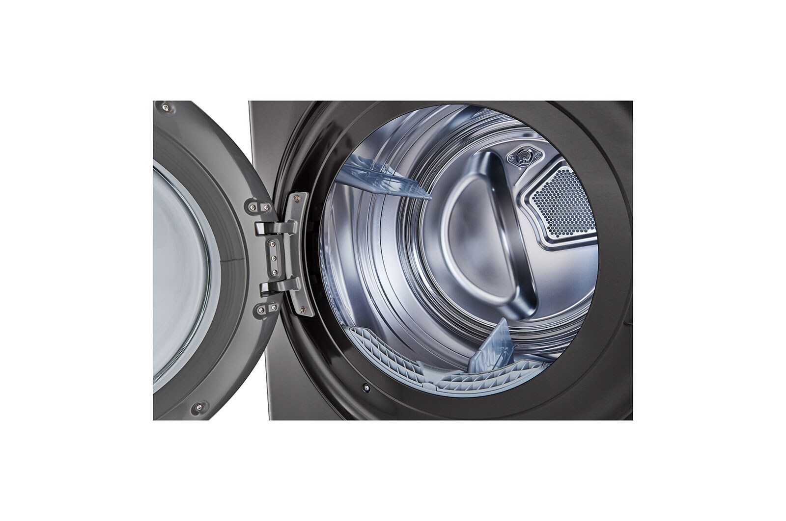 LG Single Unit Front Load LG WashTower<sup>®</sup> with Centre Control™ 5.2 cu. ft. Washer and 7.4 cu. ft. Electric Dryer, WKEX200HBA