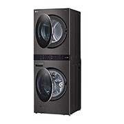 LG Single Unit Front Load LG WashTower<sup>®</sup> with Centre Control™ 5.2 cu. ft. Washer and 7.4 cu. ft. Electric Dryer, WKEX200HBA