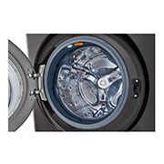 LG Single Unit Front Load LG WashTower<sup>®</sup> with Centre Control™ 5.2 cu. ft. Washer and 7.4 cu. ft. Electric Dryer, WKEX200HBA