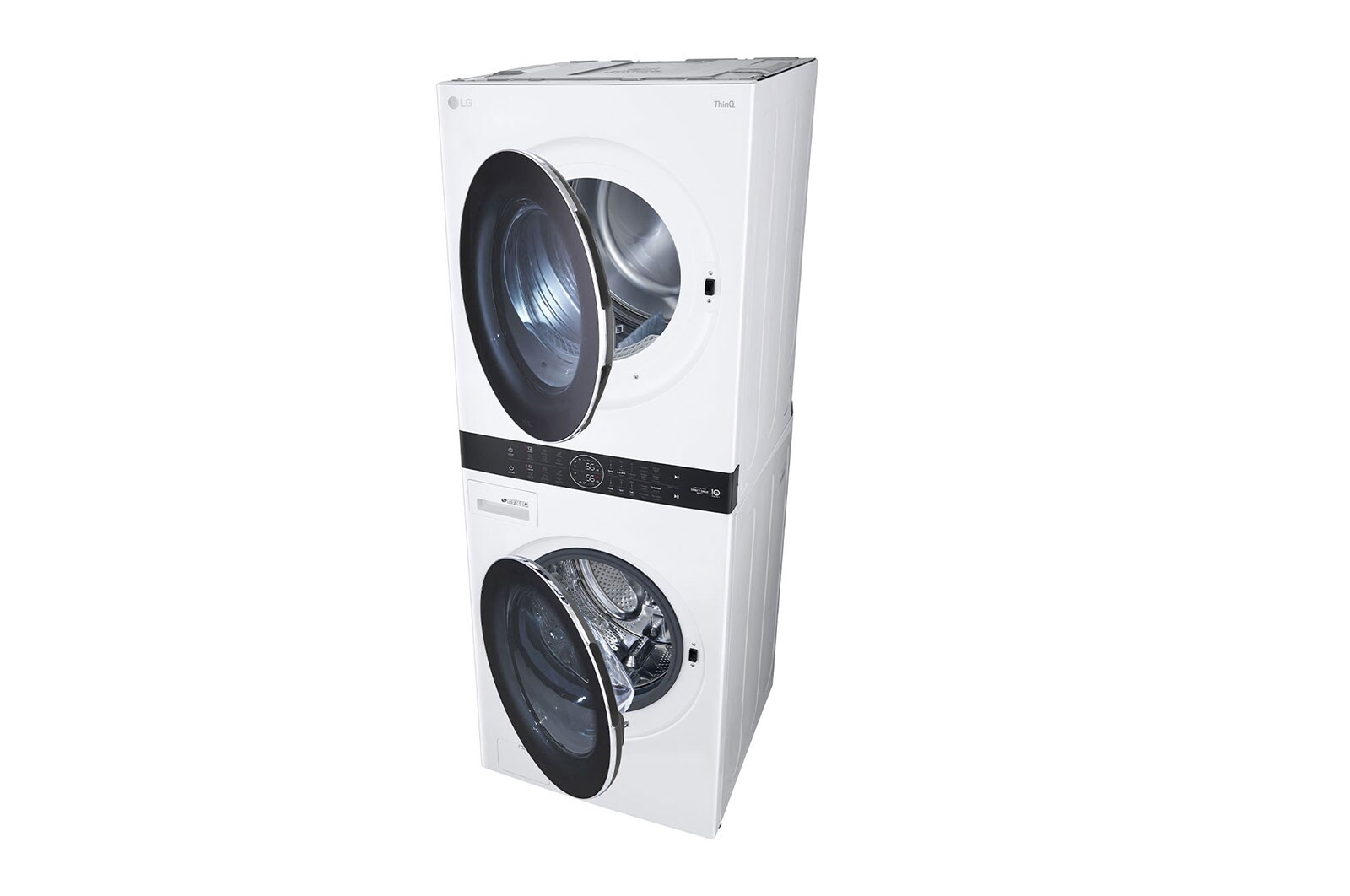 LG Single Unit Front Load LG WashTower™ with Centre Control™ 5.2 cu. ft. Washer and 7.4 cu. ft. Electric Dryer, WKEX200HWA