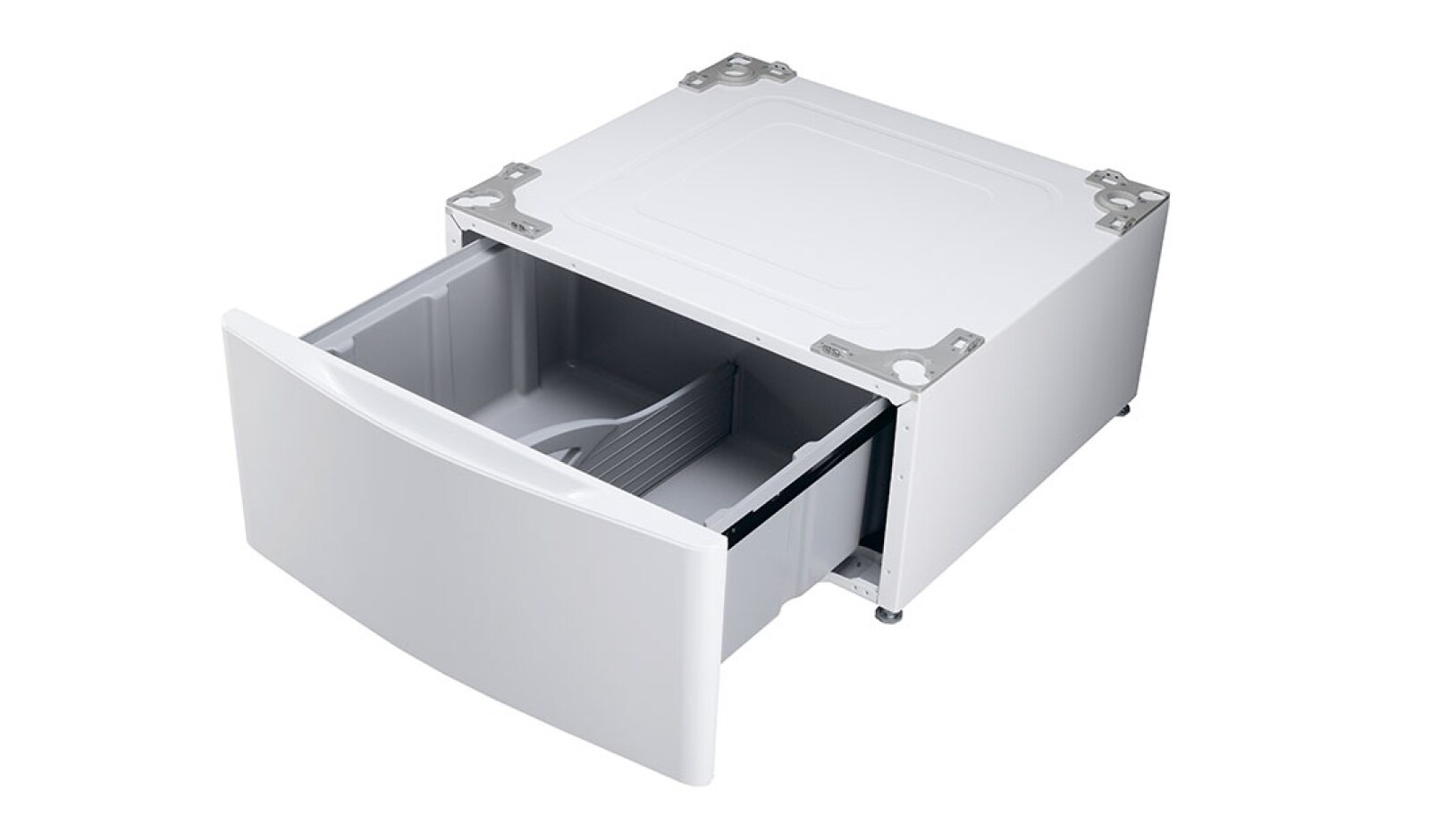 Front view of Laundry Pedestal – White WDP4W