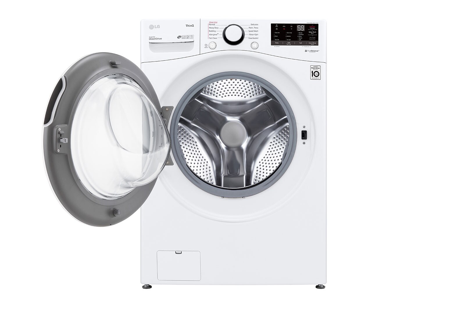 LG 5.2 cu.ft. Ultra Large Capacity Front Load Washer with AI DD™, WM3600HWA