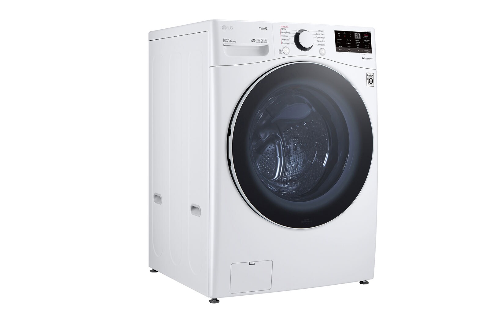 LG 5.2 cu.ft. Ultra Large Capacity Front Load Washer with AI DD™, WM3600HWA
