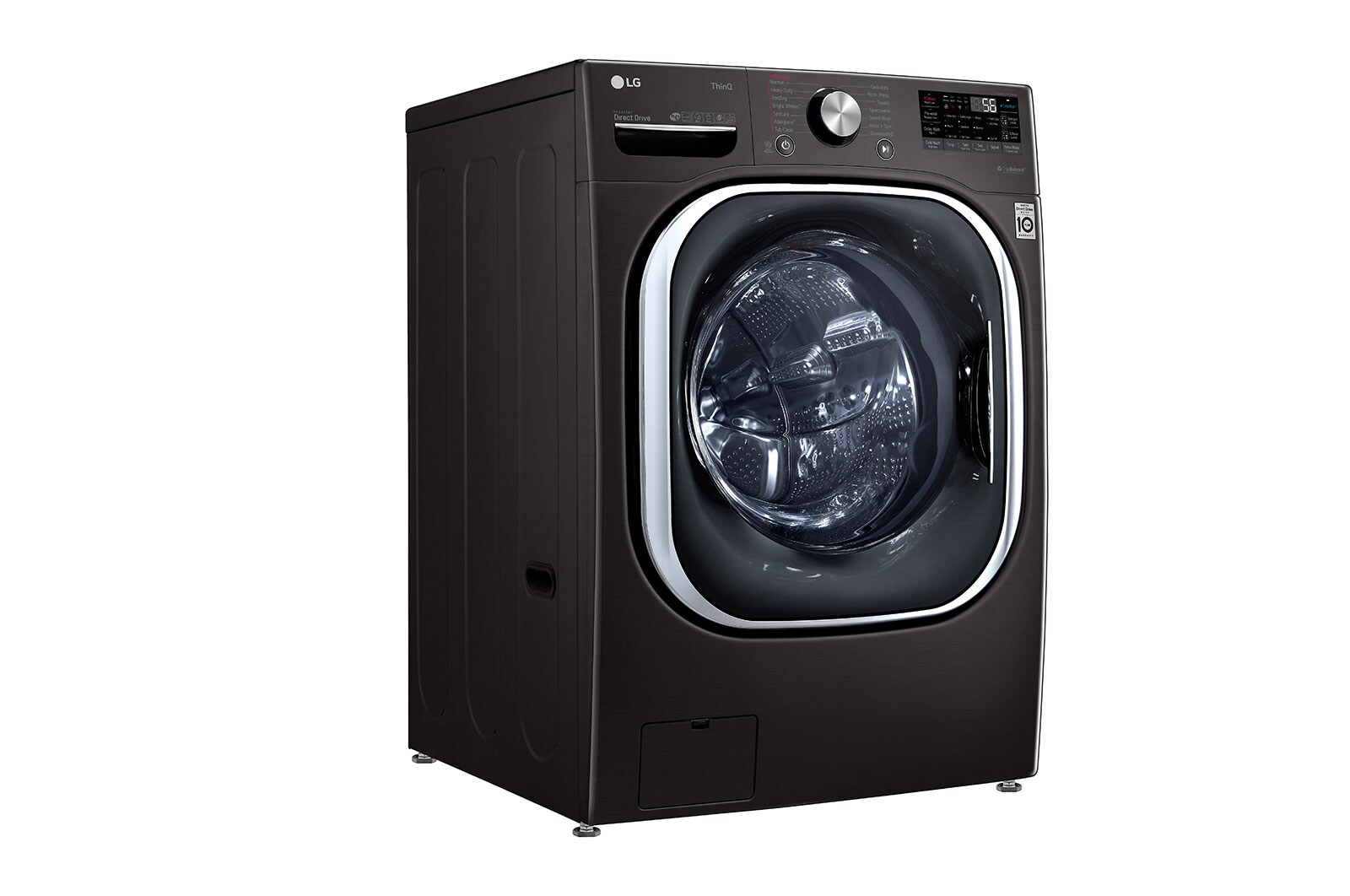 LG 5.8 cu.ft. Mega Capacity AI Front Load ThinQ® Washer, WM4500HBA_WD100CB