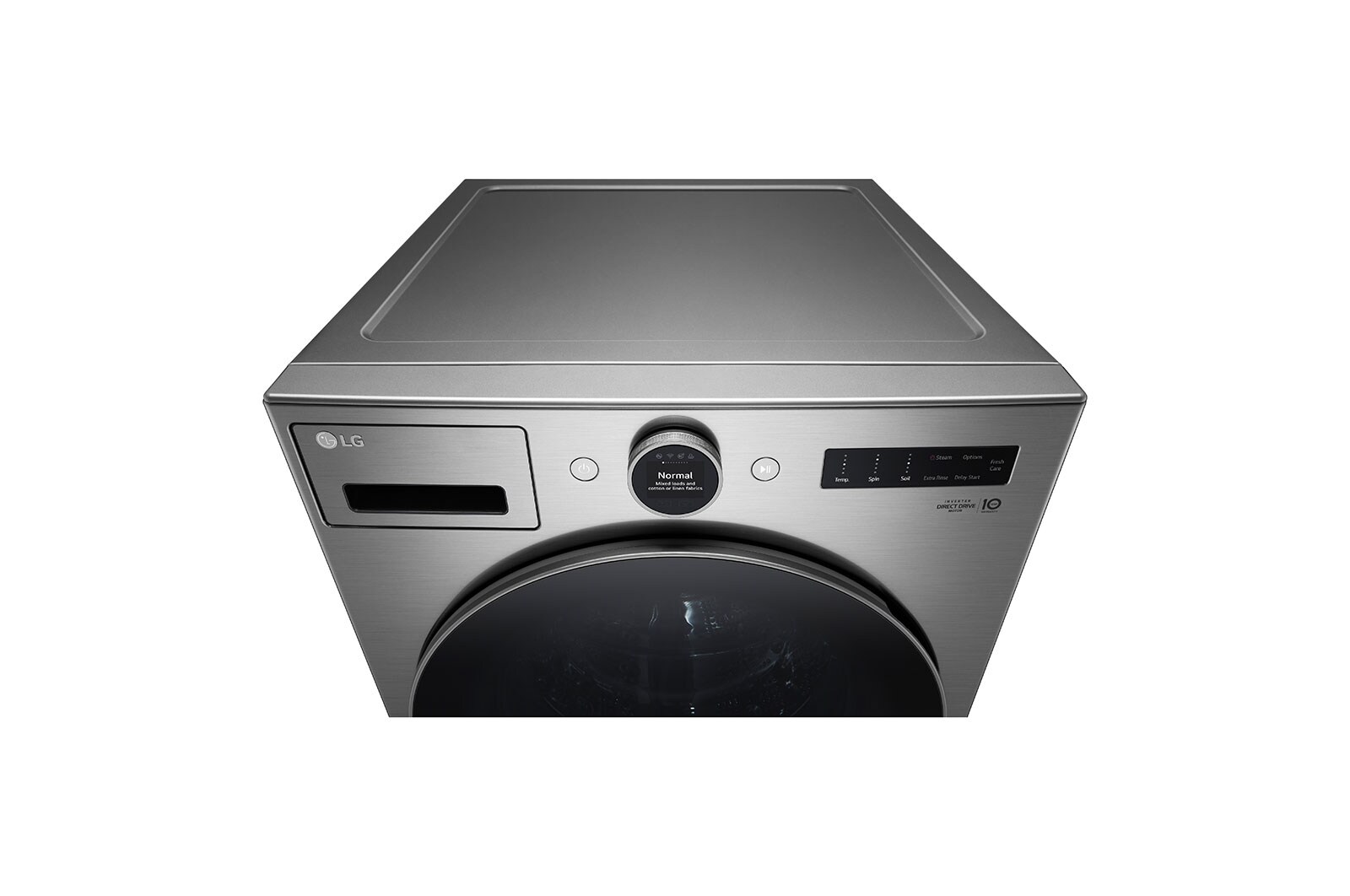 LG 5.2 cu. ft. Capacity Smart Front Load ENERGY STAR<sup>®</sup> Washer with TurboWash<sup>®</sup> 360° and AI DD<sup>®</sup> Built-In Intelligence, WM5500HVA