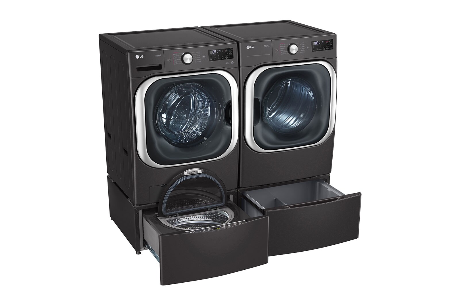 LG 6.0 cu. ft. Mega Capacity Smart wi-fi Enabled Front Load Washer with TurboWash<sup>®</sup> and Built-In Intelligence, WM8900HBA