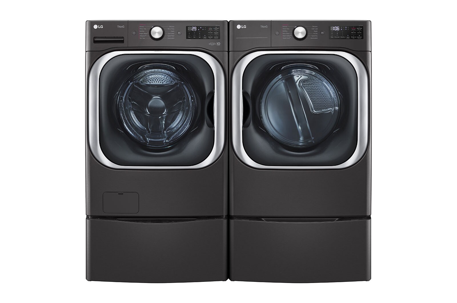 LG 6.0 cu. ft. Mega Capacity Smart wi-fi Enabled Front Load Washer with TurboWash<sup>®</sup> and Built-In Intelligence, WM8900HBA
