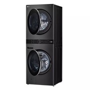 LG WashTower™ with DirectDrive® Heat Pump Dryer, 5.8 cu.ft. Washer, 7.8 cu.ft. Dryer, WKHC252HBA