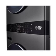 LG WashTower™ with DirectDrive® Heat Pump Dryer, 5.8 cu.ft. Washer, 7.8 cu.ft. Dryer, WKHC252HBA