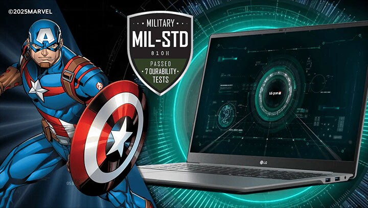 Shielded like a guardian, secure like LG gram AI