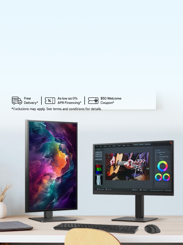 Double the Vision, Double the Value: Save 10% on Select UHD Dual Monitor Bundles