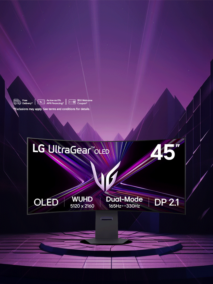 Brilliance Meets Speed: UltraGear OLED™ Exclusive Price