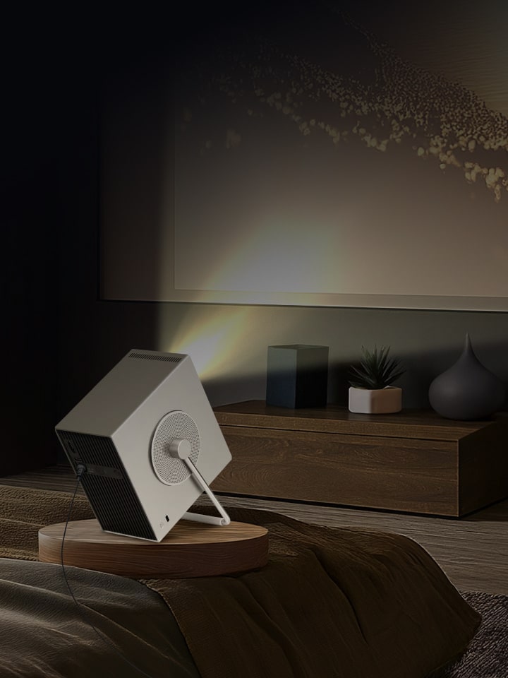CineBeam Q en démonstration