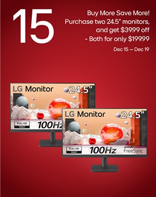 LG 12 Days of Deals Dec 15