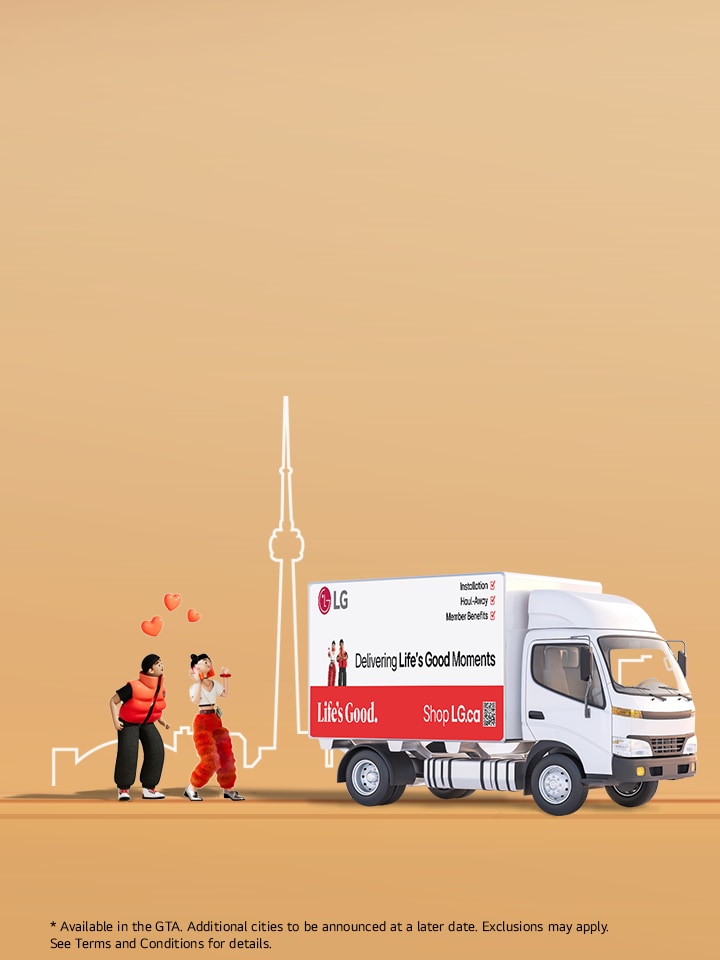Upgrade to Premium Delivery in the GTA with stress-free installation