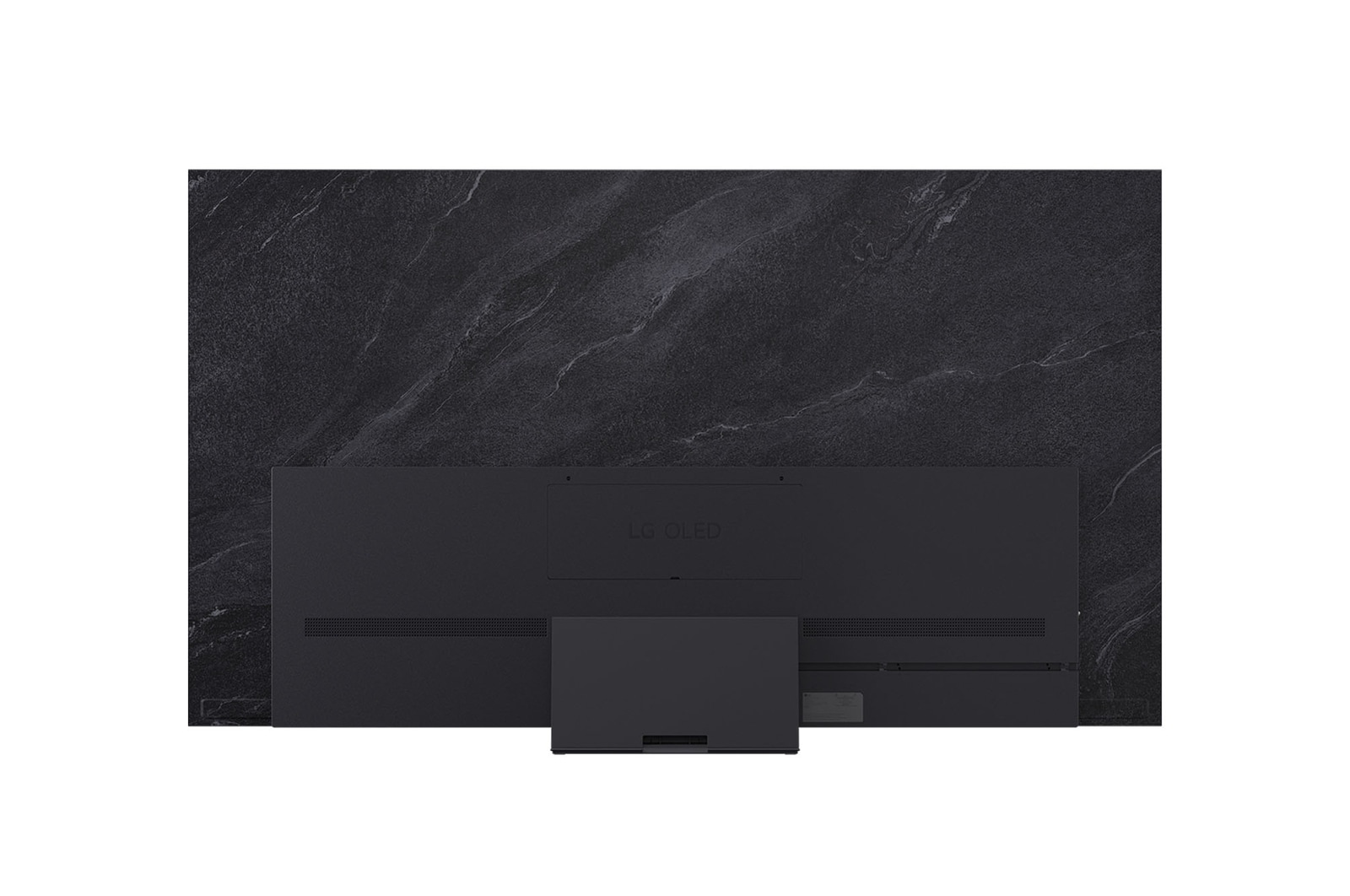Vue arrière du téléviseur Smart TV LG OLED evo AI C5 4K.