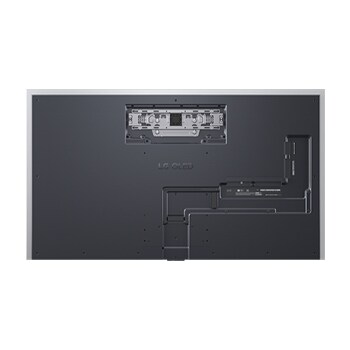 Vue arrière du téléviseur Smart TV LG OLED evo AI G5 4K.