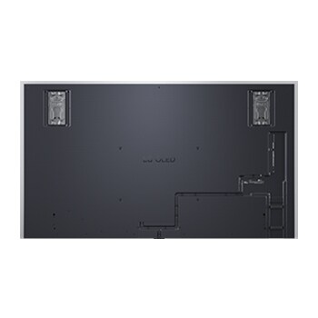 Vue arrière du téléviseur Smart TV LG OLED evo AI G5 4K.