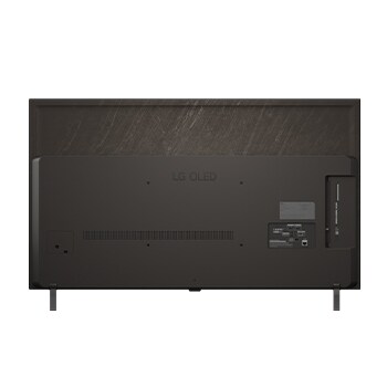 Vue arrière du téléviseur Smart LG OLED AI B5 4K.