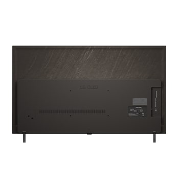 Vue arrière du téléviseur Smart LG OLED AI B5 4K.